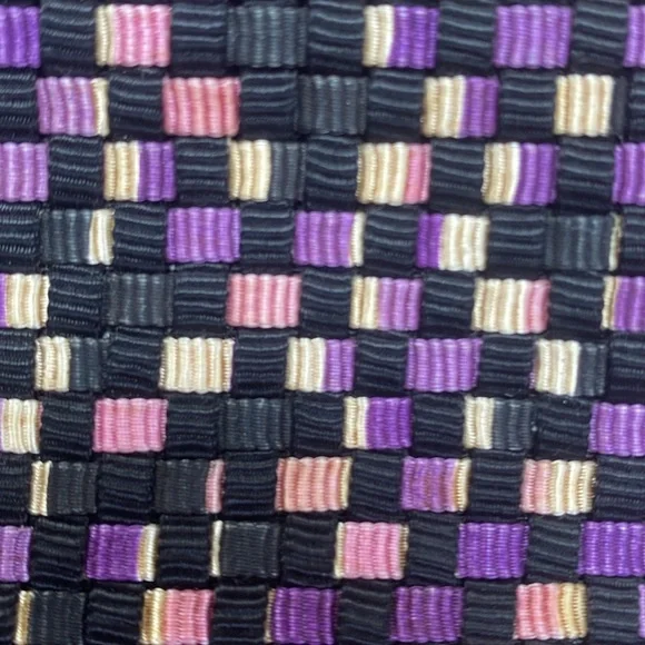 Purple, yellow and black, the sack wristlet - Picture 6 of 6